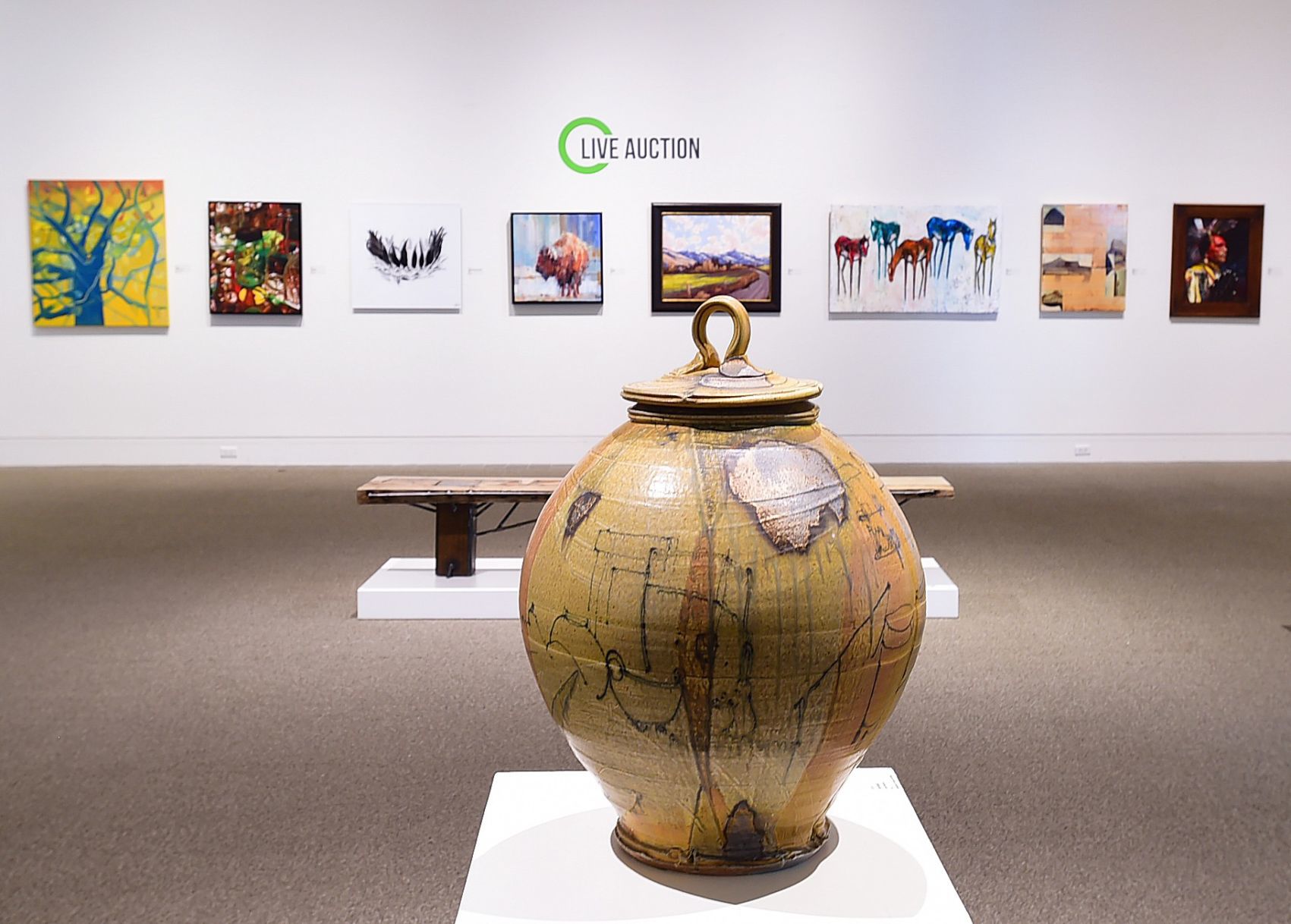 Yellowstone art auction